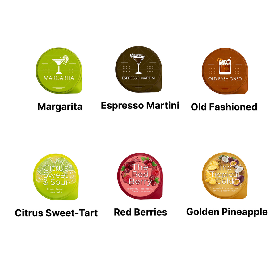6 Flavor Capsules